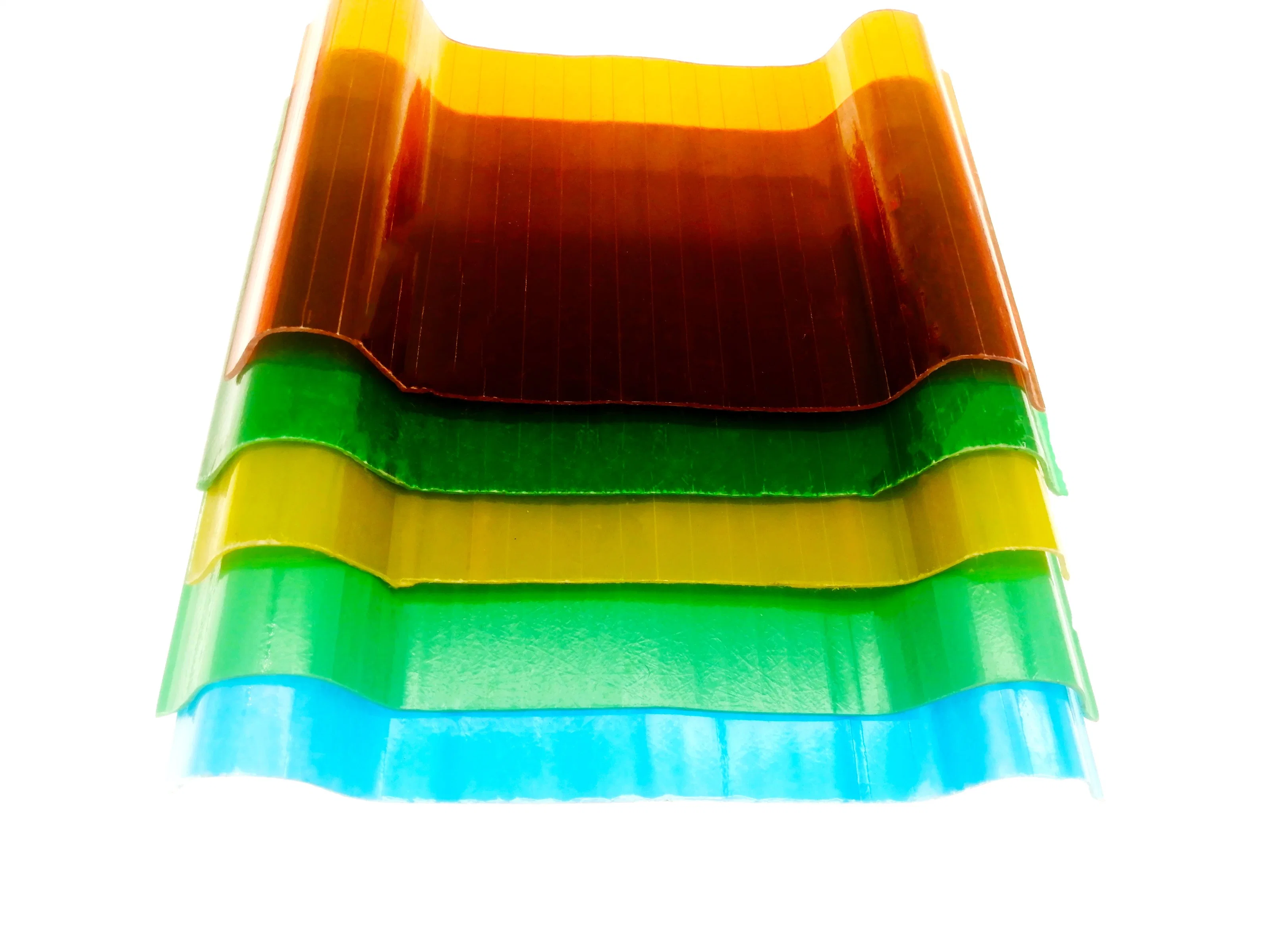 Colored 1mm Opal Plastic Roofing FRP Sheet for Plants Cover