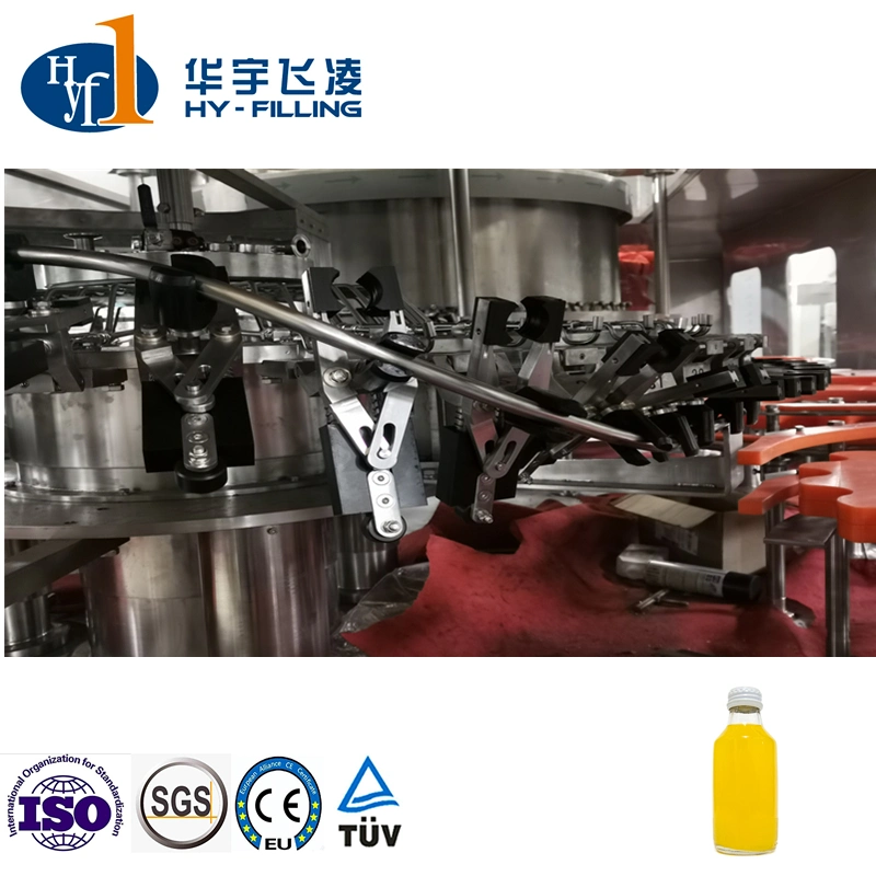 Supplier Bottle Water Juice Carbonated Drink Filling Packing Machine Glass Bottle Wine Bottling Production Line