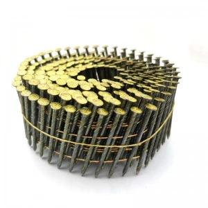 Shank Coil Nails for Cement Board Siding or Fencing Applications