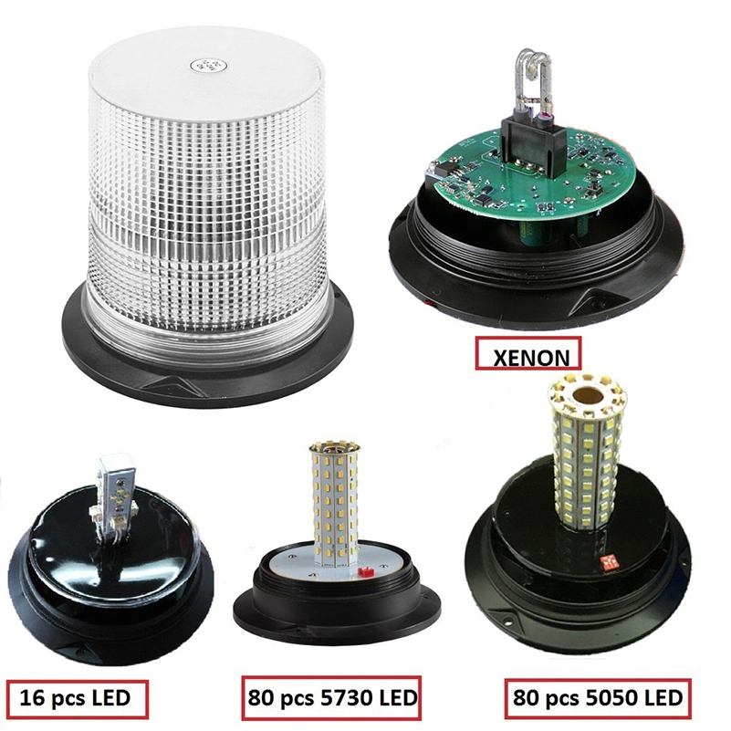 Indonesia Venta en caliente lámpara giratoria, luz estroboscópica de xenón /5050 Faro LED SMD para vehículos de servicio pesado