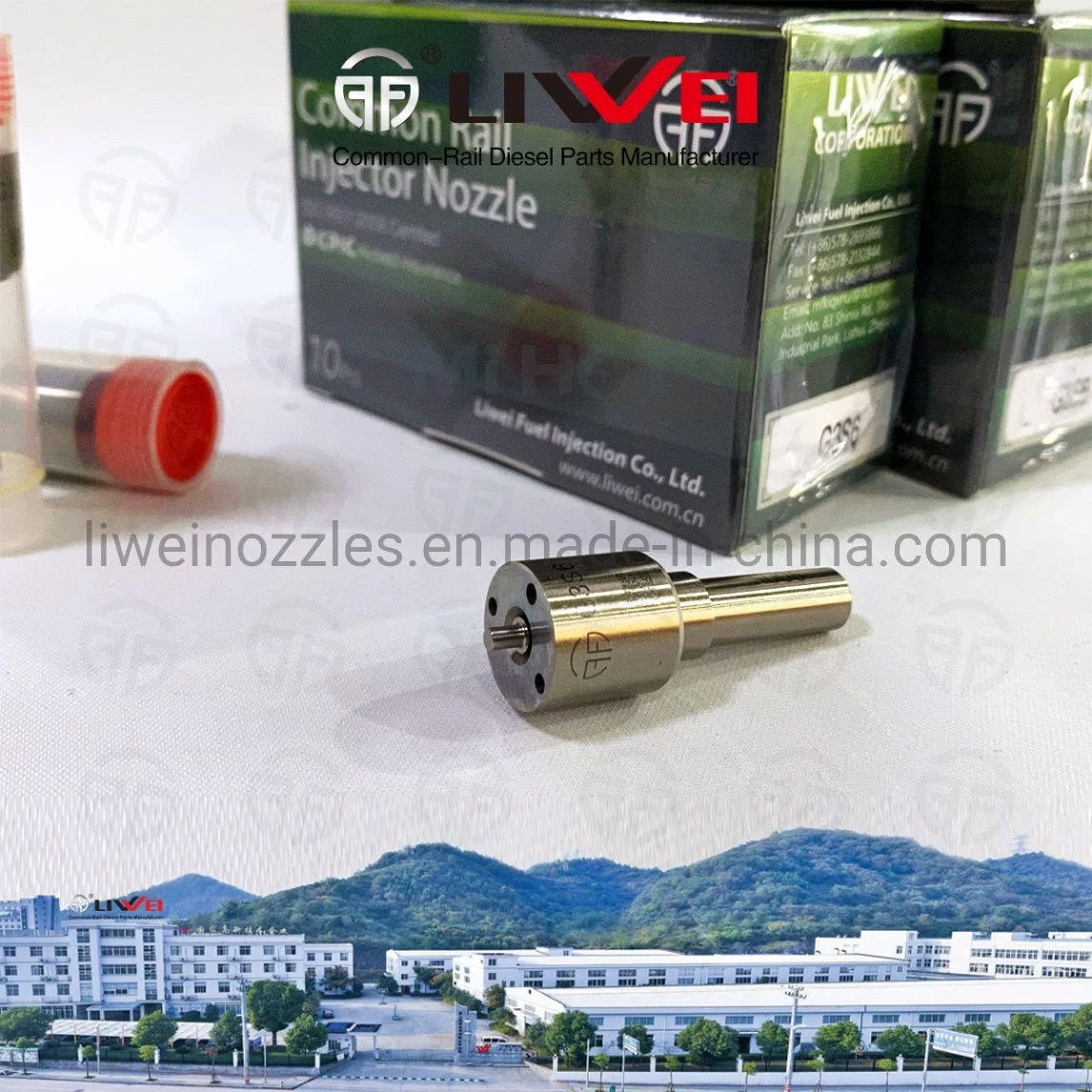 G3s61 Liwei Injector diesel Common Rail de Peças para o bico da bomba de combustível automática 295050-1200 Nissan