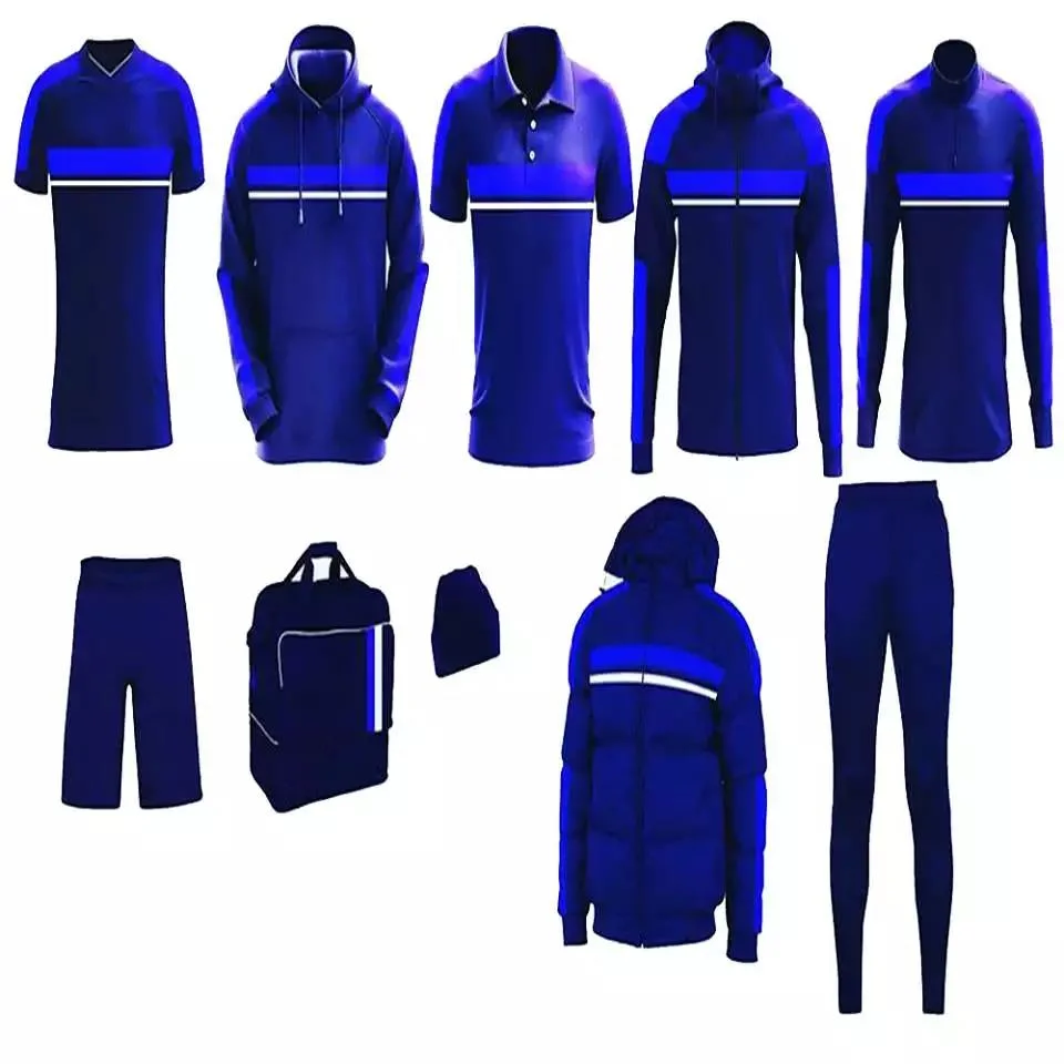2022 High Quality Club Cheap Uniform Custom Soccer Jersey Football Jersey Printed Sports Set Teamwear Training Tracksuit Jersey Sports Wear