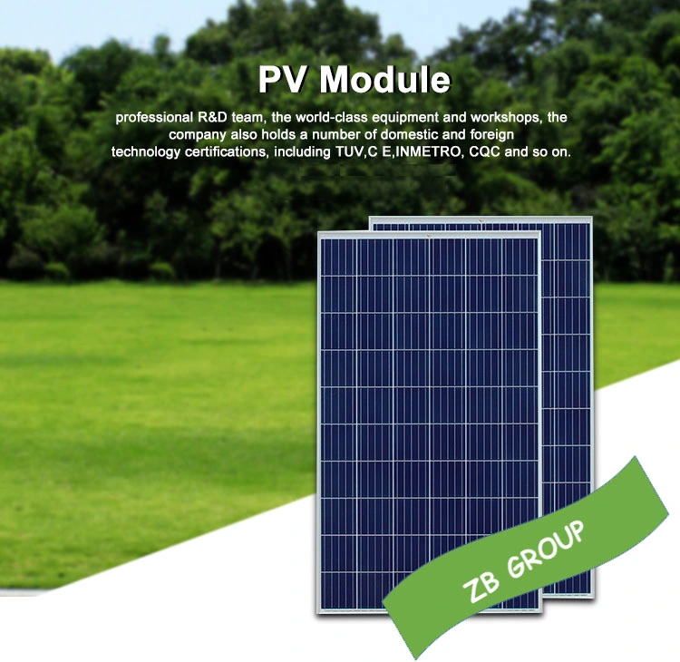 535-550W 182mm Mono Perc Solar Module Zb Brand with Best Price in China