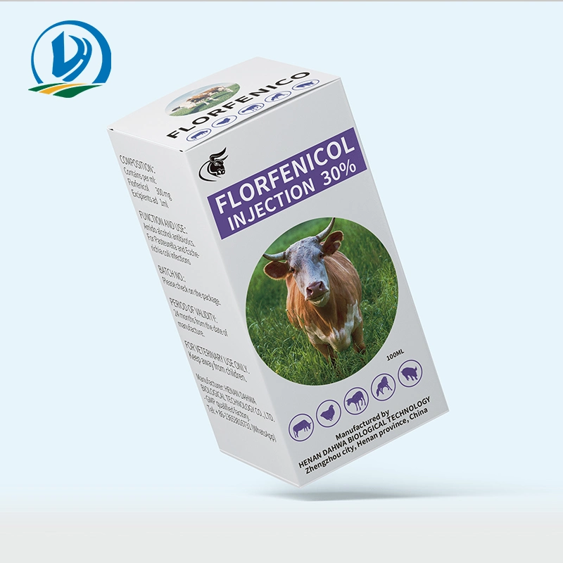 Florfenicol Oral Solution 30% Veterinary Medicine Drug for Cattle Sheep Goats Horse Poultry Use