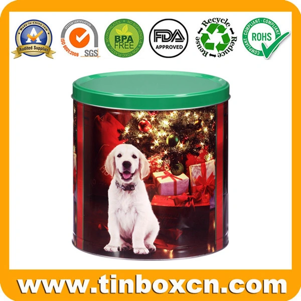 Round Tin Can for Metal Food Packaging, Food Tin Box