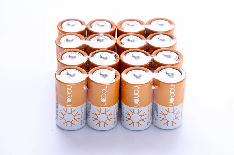 Factory Supply Non-Rechargeable 280mins R14 Um2 1.5V C Size Primary Dry Battery for Torch