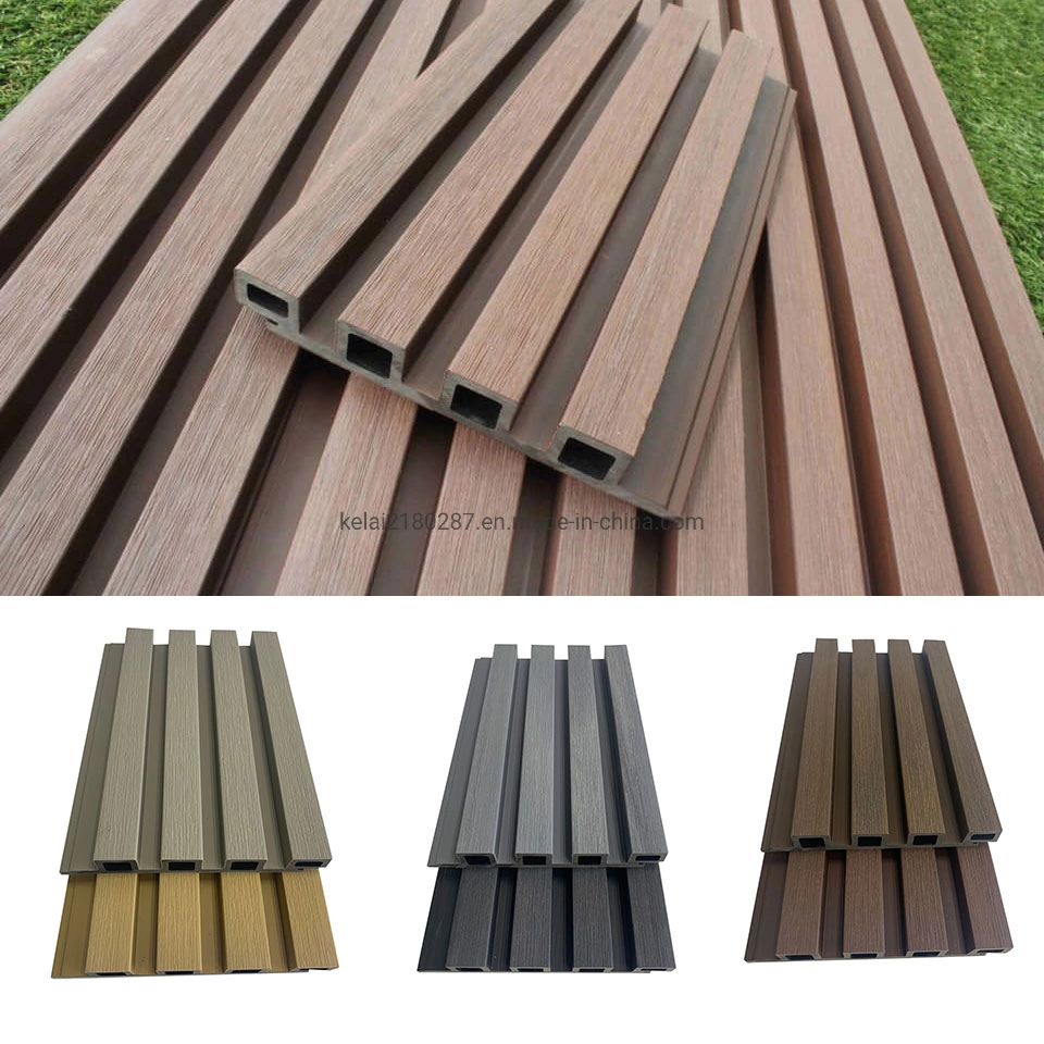 Construction Material WPC Wall Cladding Outdoor Facade Cladding Wall Composite Panel WPC Wall Panel