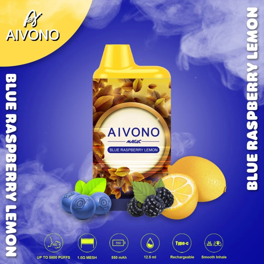 Original Aivono	más nuevos 15 sabores Cigarette Bar de cigarrillos electrónicos Plus XXL VAPE Pen AIM Magic 650 Ma Rechange 12 ml Barra de cigarrillos electrónicos más VAPE XXL