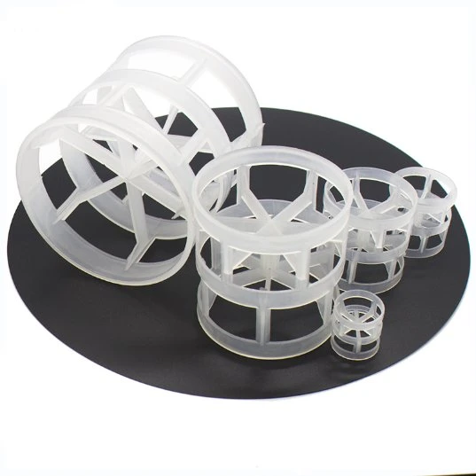 Plastic Random Packing Plastic Pall Ring for Absorption Tower Packing