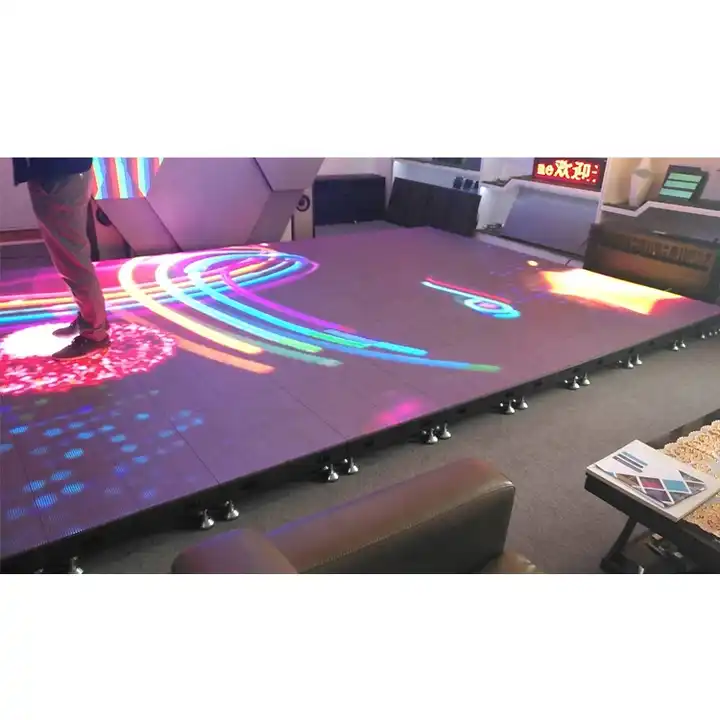 Video Bühne Tanz Bodenständer LED-Wand-Bildschirm Touch-Display