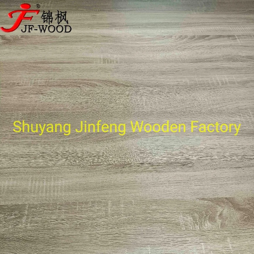 W331 Melamine Wood Grain MDF HDF Plywood 1220*2440*18mm Both Sides Melamine Board