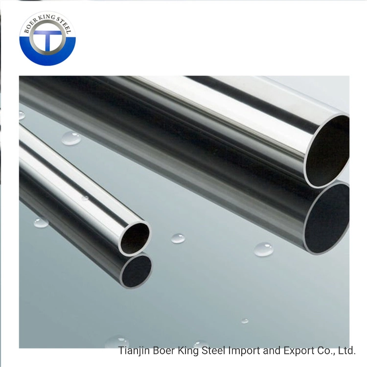 ASTM AISI 1045 SAE1045 1137 201 304 Polished Stainless Steel Pipe 8K Seamless Stainless Steel Pipe