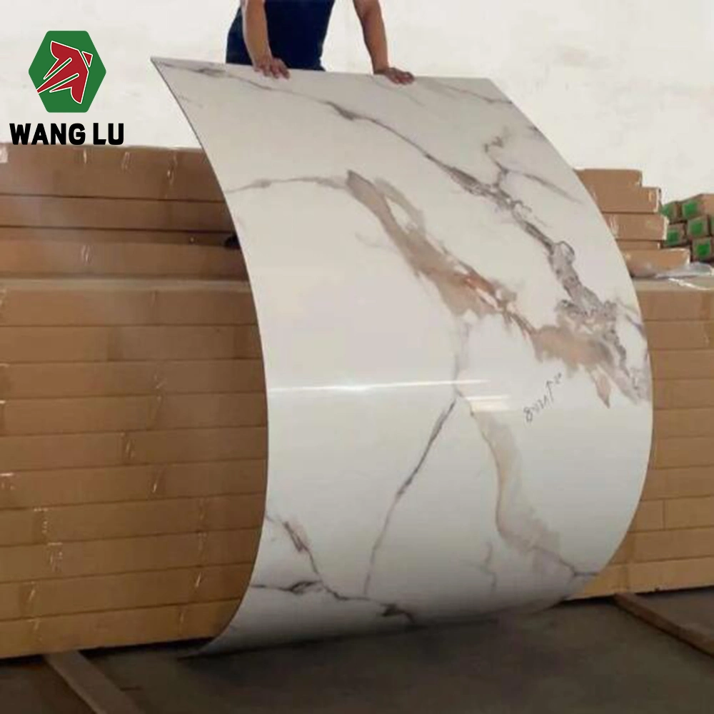 Marble Colour Metal Colour Bamboo Charcoal Decoration Factory Wood Veneer Charcoal Panel