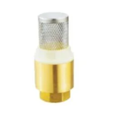 Compression Brass Straight Non-Return Valve with Drain