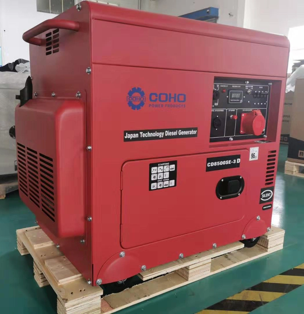 7kw Diesel Engine Air Cooled Diesel Silent Generator Sets Price in Myanmar