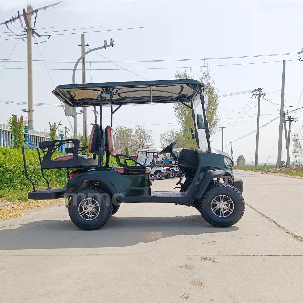 Nuevo carro de golf eléctrico 72V 5kw de vehículos eléctricos carros de golf para adultos 4 Asiento Mini Coche eléctrico