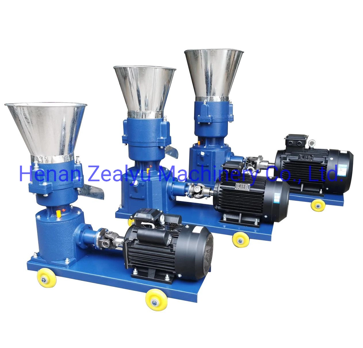 Whole Full Automatic Poultry Feed Wood Pellet Making Machine/Flat Die Granule Mill 100kg/Hr