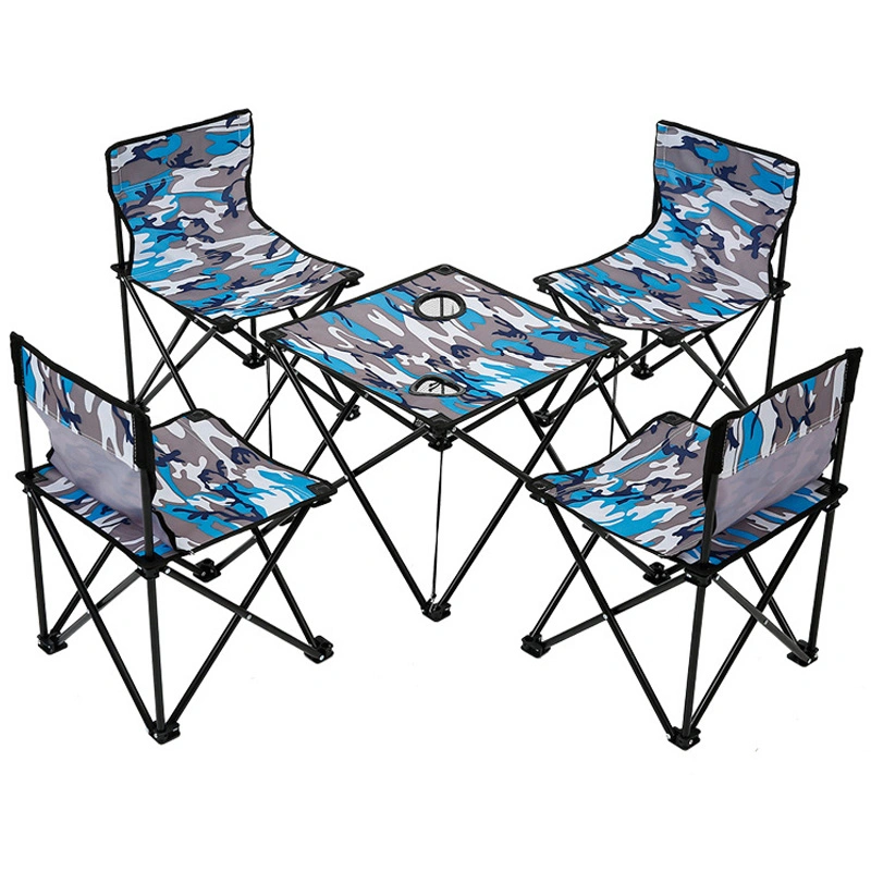 Outdoor Camping Portable Folding Table Chair Set Garden Furniture Set