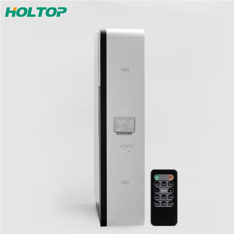 Holtop Wall Mounted Energy Recovery Ventilators with Multi-Filters Fresh Air Purification