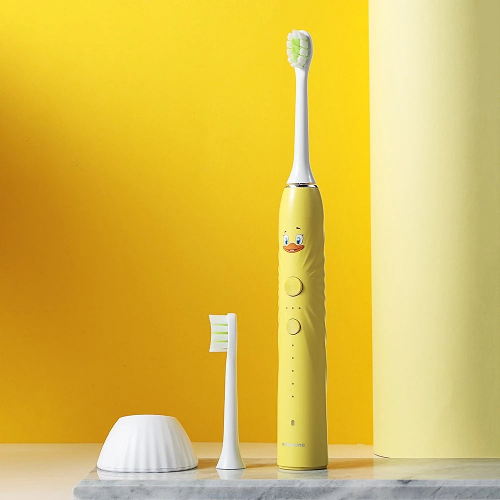 El Blanqueamiento de sónico recargable cepillo suave silencio automático Smart Kids Toothbrusht eléctrico