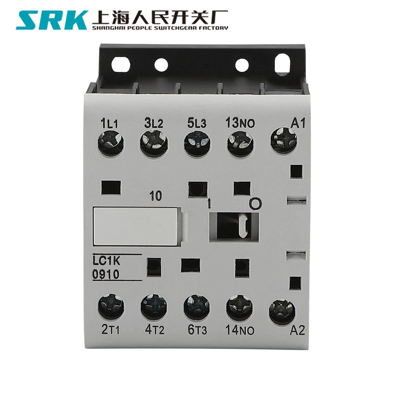 New Design 40-Year Manufacturer IEC Standard LC1-K 6A 9A 12A 16A AC DC DIN Rail Miniature Contactor