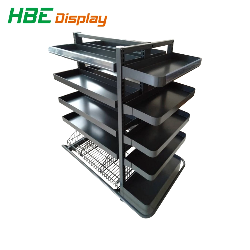 Supermercado Mostrador frente pequeño rack para cajero Desk