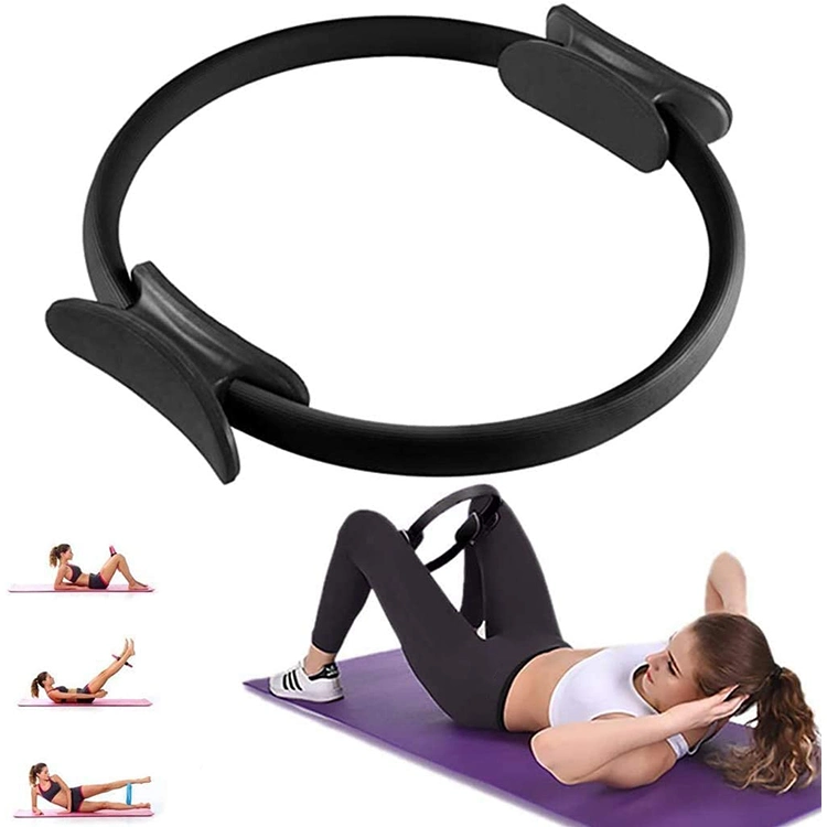 Eco Strong Fitness Home Workout Yoga Magic Circle Pilates Ring Set mit Griff