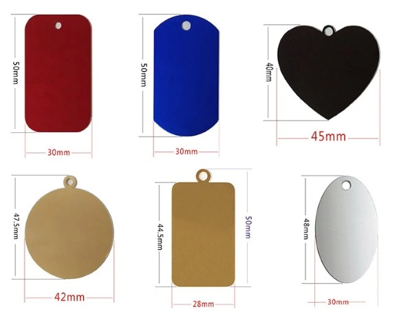 Manufactory Wholesale Metal Logo Tag New Private Custom Military Metal Xvideos Dog Tag