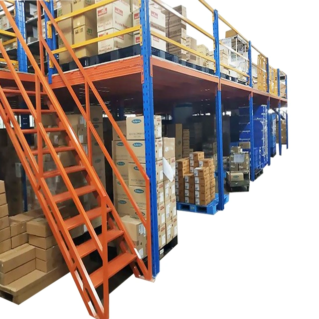 Adjustable Warehouse Steel Mezzanine Heavy Duty Shelf Rack Storage