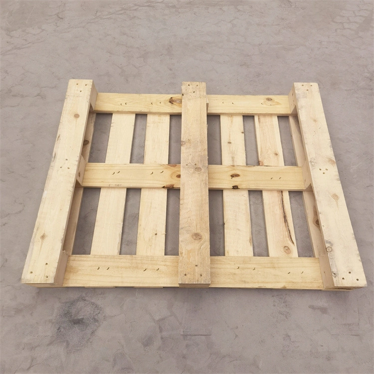 Customized Product From Manufacturer Birch Wood Light Weight Durable Wooden Pallets for Logistic and Transportation