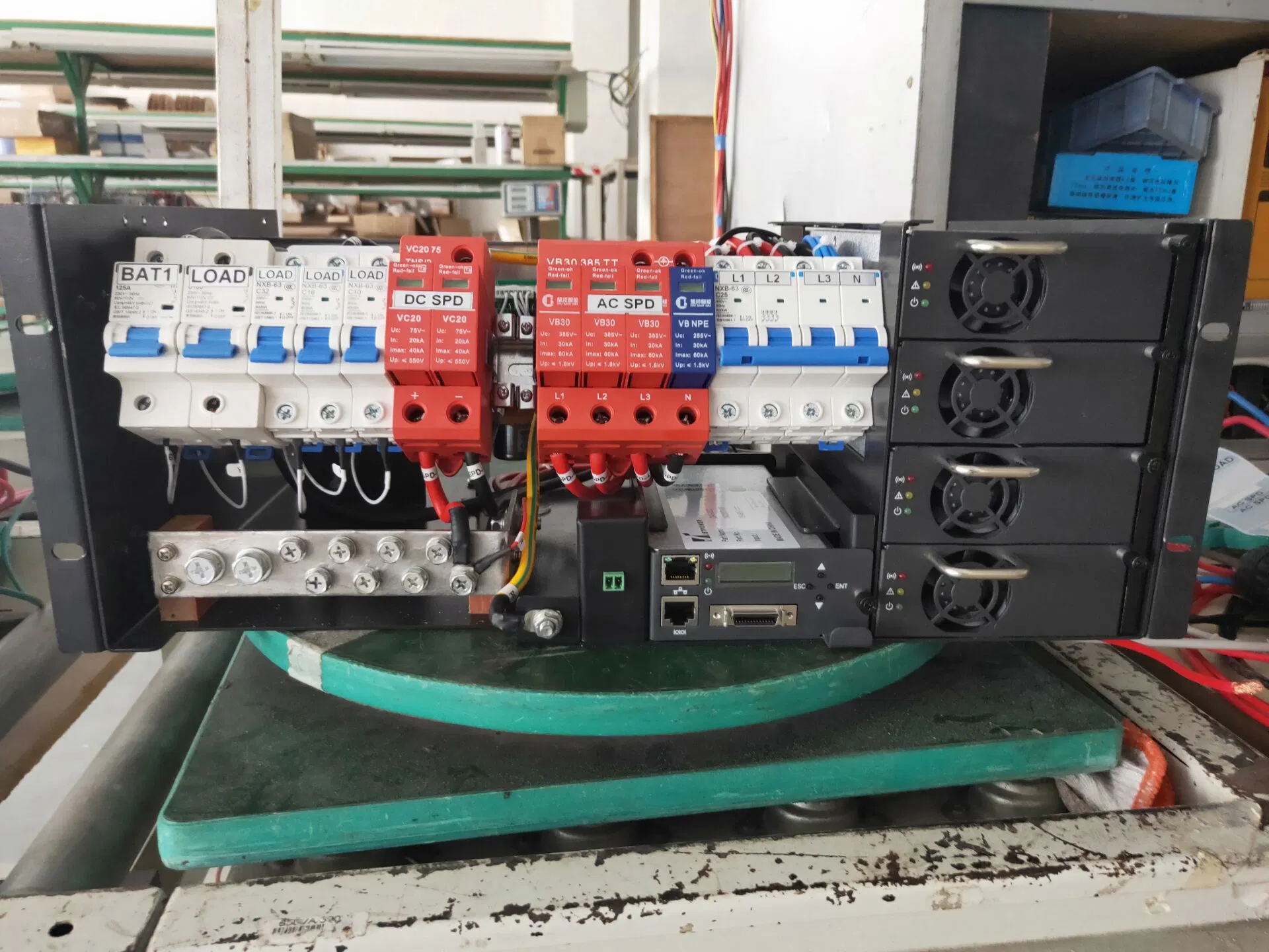 Schaltnetzsystem 4U 120A Schaltgleichrichter