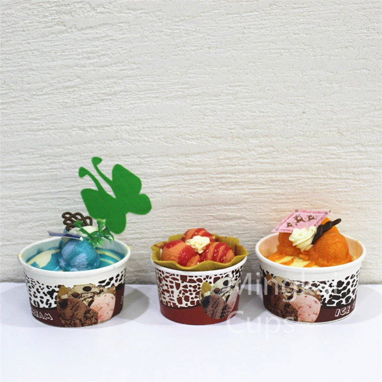 High quality/High cost performance Disposable Ice Cream Paper Cup Beverage Shop Ice Cream Paper Bowl