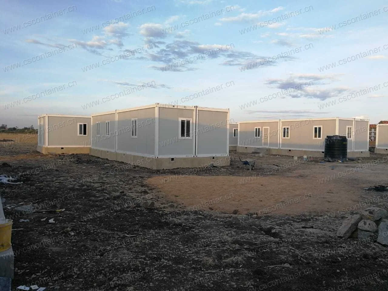 Assembly Steel Prefab House Prefabricated House Modular Building Container House