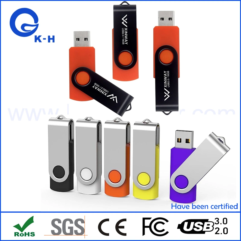 Venta en caliente de USB Stick Flash 16GB 32GB 64GB 128GB para Regalo