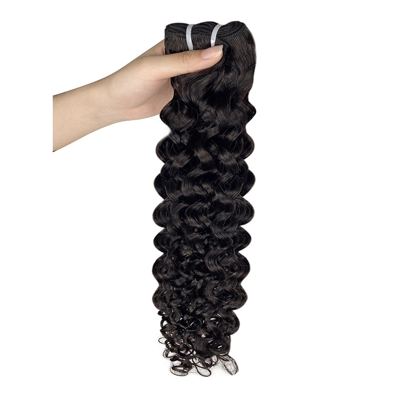 Fblhair Neue Remy Soft Curly Wasser Welle Haarweben für Verkauf