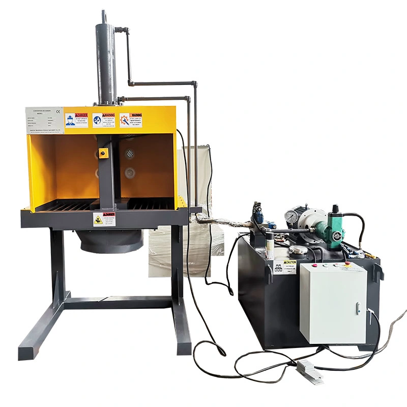 CCD-25 Hydraulic Catalytic Converter Shear Machine