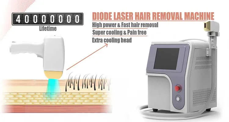 Professional 808 Hair Remov Diod Laser Machine Diode Laser