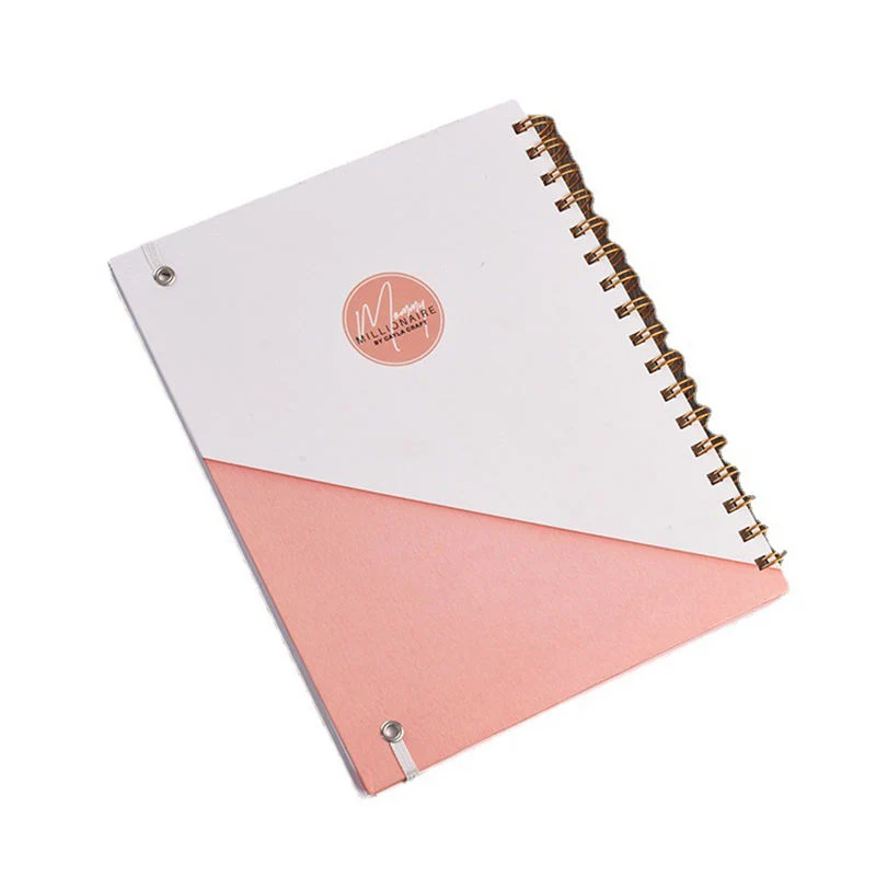 Personalize Mini Carnet manifestation DOT Journal Spiral Stationery Paper Reusable Bloco de notas pontilhado