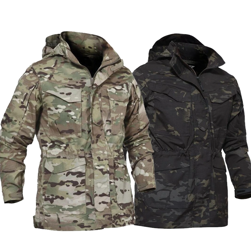 Chaqueta cortaviento estilo militar uniforme ropa táctica exterior