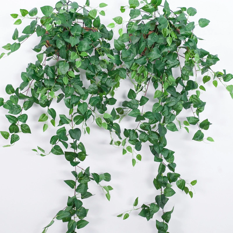 Green Wreath 14 Branches Hanging Garland Decor Artificial IVY Leaves