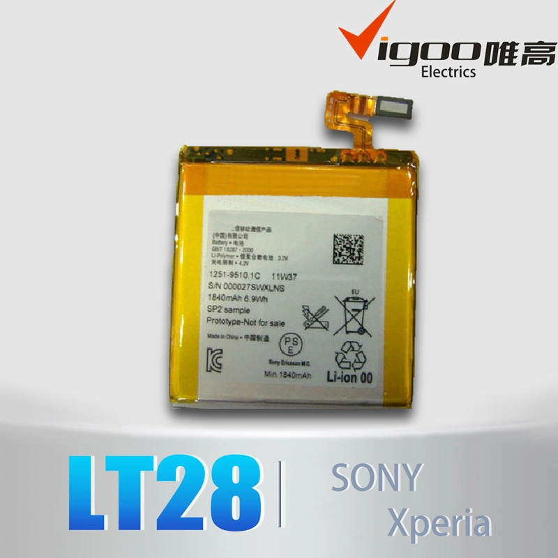 Original zuverlässige Ladegerät Lt28 Batterie für Sony Ericsson