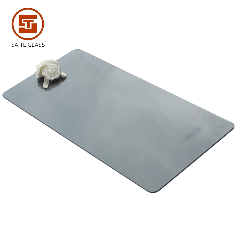 Grey Silk Printing Tempered Toughened Glass Panel Plate