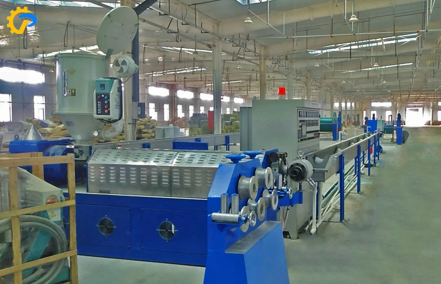 PVC Electric Cable Wire Extruder Extrusion Making Manufacturing Production Line Extruder Machine