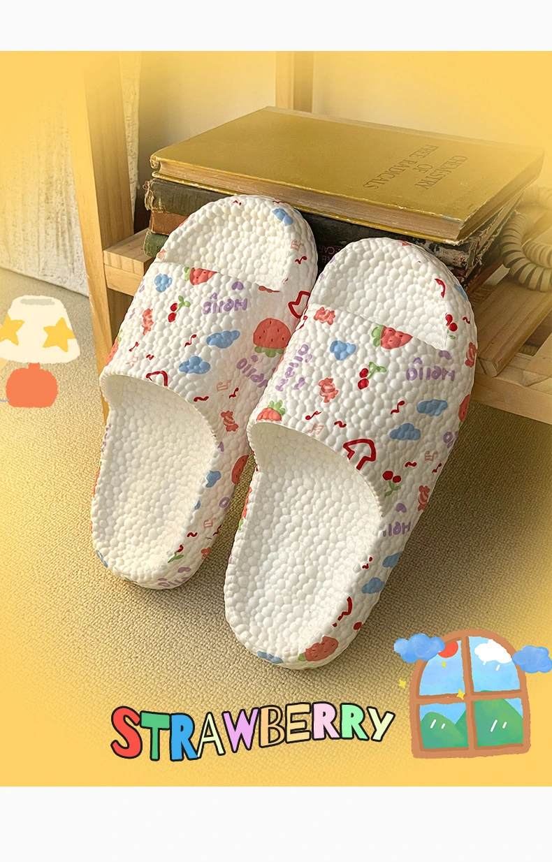 Thick Cloud Slippers Platform Bathroom Home Slippers Non-Slip Flip Flops Woman Sandals Women Fashion Soft Sole EVA Indoor Slides