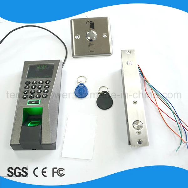Wiegand Fingerprint Time Attendance and Access Control System with Free Software