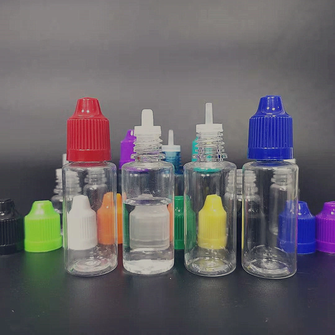 E Liquid Screw Plug Pen Shape Pet Plastic Dropper Bottle with Childproof Tamper Cap