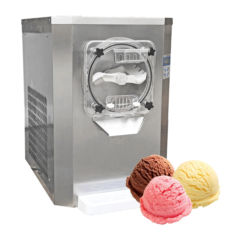 Counter Top Commercial Home Use Batch Freezer Gelato Hard Ice Cream Machine Maker Sorbet
