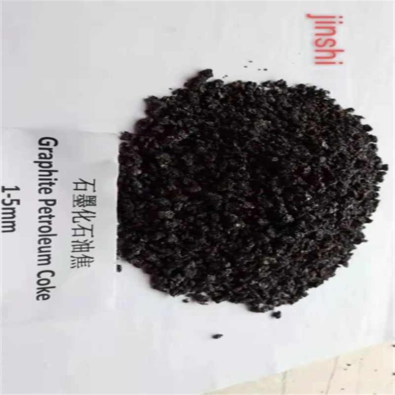 Low Sulfur Sullphur High Carbon Graphite Petroleum Coke for Steel-Making 6-18mm FC85%