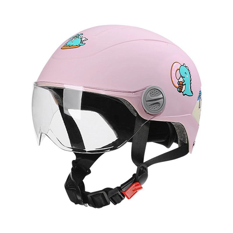 Casco de seguridad para niños, bicicleta para niños Dinosaurio Cartoon Casco de bicicleta con ventilación suave y confort Forro Balance Tricycle Casco de scooter para la protección