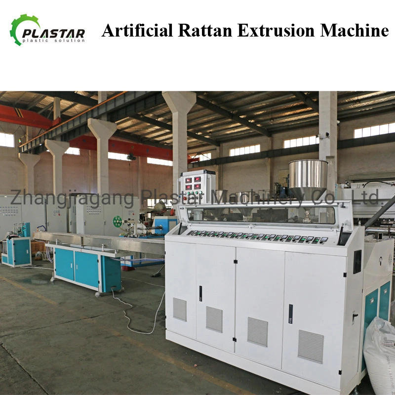 Plastic Rattan Machine/PP PE Plastic Rattan/Wicker Production Line